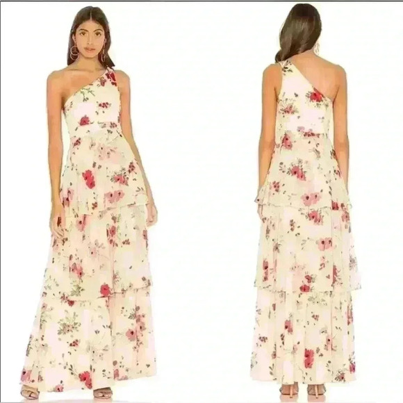 Revolve Lovers + Friends 🌺 Norton Gown Size M - Picture 2 of 8